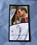 William And Catherine Royal Wedding Balcony Kiss Tea Towel New 2011