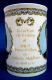 Prince William And Catherine Royal Wedding Mug English Bone China 2011