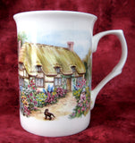 Mug English Thatched Cottage Cappers Cottage Anne Hathaways Bone China