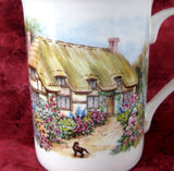 Mug English Thatched Cottage Cappers Cottage Anne Hathaways Bone China
