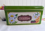 Sleepytime Large Tea Tin 2013 Sleepy Bear Green Celestial Seasonings Mint