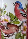 English Robin Mug English Bone China Wild Roses Birds Mug Rose England