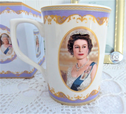 Large Royal Bone China Porcelain Mug, Elegant Ceramic Coffee Mug