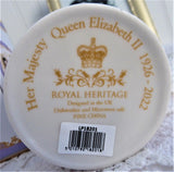 Memorial Mug Queen Elizabeth II 1952-2022 Boxed English Bone China Royal Commemorative