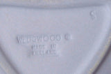 Teabag Caddy Wedgwood Blue Jasperware Pin Dish Blue Spade Coriolanus 1980s - Antiques And Teacups - 4