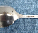 Coronation Spoon Queen Elizabeth 1953 Silver Plate USA Profile Finial - Antiques And Teacups - 4