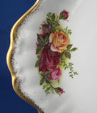 Royal Albert Old Country Roses Cake Plate 1960s Made In England - Antiques And Teacups - 2
