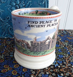 Emma Bridgewater Mug National Trust Countryside Find Peace English Pottery 2005 - Antiques And Teacups - 4