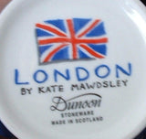 Dunoon Tall Mug London England Beefeater Bobby Piccadilly Stoneware Artist Kate Mawdsley - Antiques And Teacups - 4
