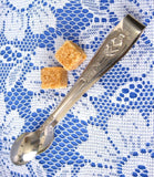 Edwardian Apostle Sugar Tongs Spoon Ends EPNS 1920s Spoon Ends England - Antiques And Teacups - 4