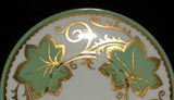 Shelley Cup And Saucer Mocha Coffee Can Ivy Heavy Gold 1940s Demi - Antiques And Teacups - 3