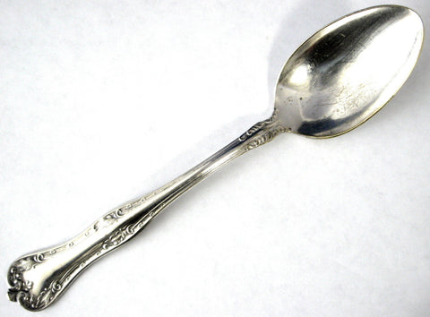 Spoon Teaspoon Classical Foliage Royal Plate Co 1920s Spoon Afternoon Tea - Antiques And Teacups - 1