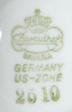 US Zone Cup And Saucer Bayreuther Dainty Floral Chintz Demi 1945-1949 Bayreuth Bavaria - Antiques And Teacups - 4