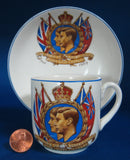 Commemorative Teacup King George VI and Elizabeth Visit To Canada 1939 Demi