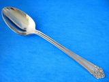 Spoons Teaspoons Her Majesty Set Of 6 Rogers Silverplate 1930s Embossed Floral - Antiques And Teacups - 2