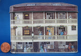Tea Tin Regency Period The George Coaching Inn National Trust 1980s - Antiques And Teacups - 2