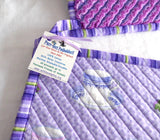 Charity Potholders Teacups Purple Pink Padded Pair of Hand Made Support Animal Charity