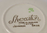 Cup And Saucer Johnson Brothers Sheraton Floral Polychrome 1920s - Antiques And Teacups - 6