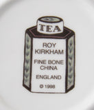 Tea Roy Kirkham Breakfast Size Cup And Saucer English Bone China New Flying Cloud - Antiques And Teacups - 5