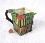 Royal Winton Pitcher Ye Olde Inne Vintage Cottage Ware 1930s Rubian Ware - Antiques And Teacups - 3