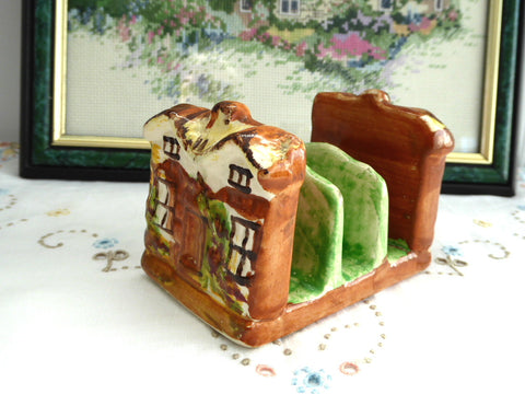 Cottage Ware Toast Rack Price Brothers Vintage 1950s Toast Holder Letters Tea Party - Antiques And Teacups - 1
