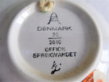 Royal Copenhagen Plate Denmark Chariot Plaquette Teabag Caddy Denmark